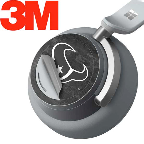 NFL Houston Texans Black & White Surface Headphones Skin